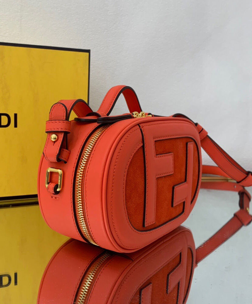 Fendi Mini Camera Case Bag 8BS058 Orange